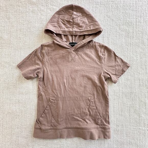 Lenox James Brown Hooded Tee VGUC 5T - Picture 1 of 3